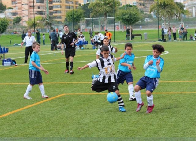 Comienzo en un equipo de fútbol