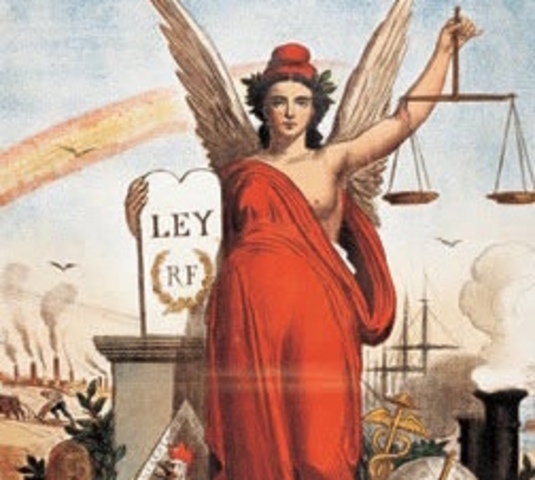 As Cortes redactan un proxecto de constitución federal