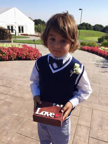 Here comes the bride!