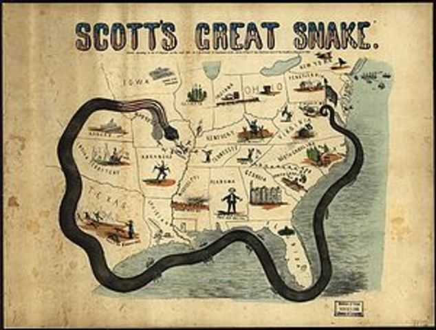 Winfield Scott and Anaconda plan