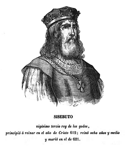 Muerte de Gundemaro. Sisebuto accede al trono