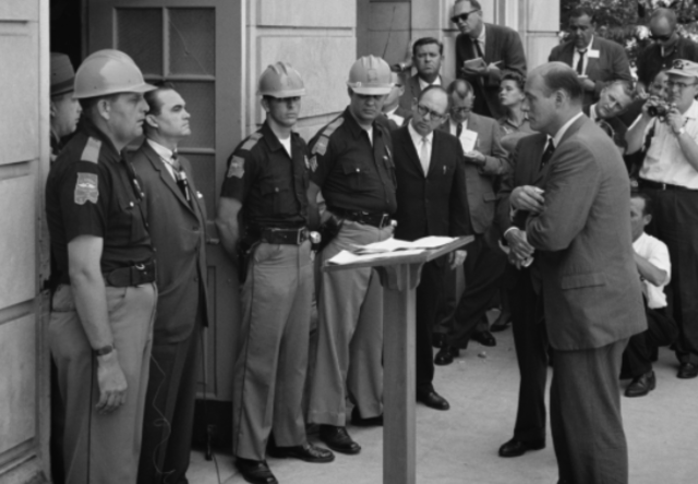 Stand in Schoolhouse door