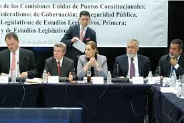 El Senado recibe minuta en cuestión, la cual fue turnada a las Comisiones Unidas de Puntos Constitucionales y estudios legislativos