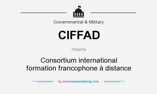 Creación de El Consortium International Francophone de Formation à Distance (CIFFAD)