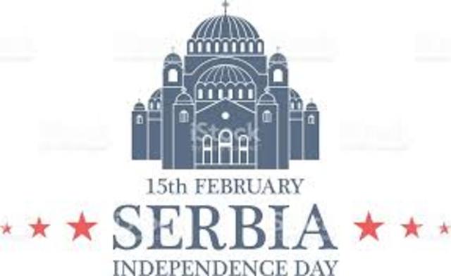 Serbia Gains Independence