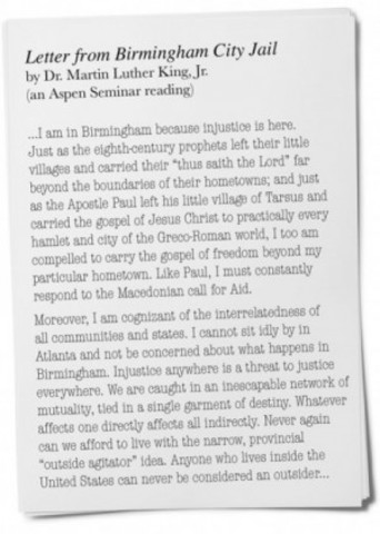 Letter From Birmingham Jail