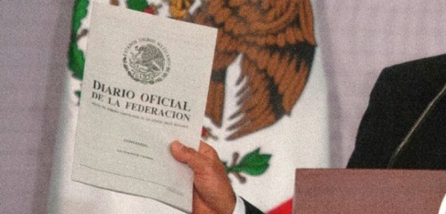 Publicación de la aprobación del artículo 73 constitucional en el Diario Oficial de la Federación