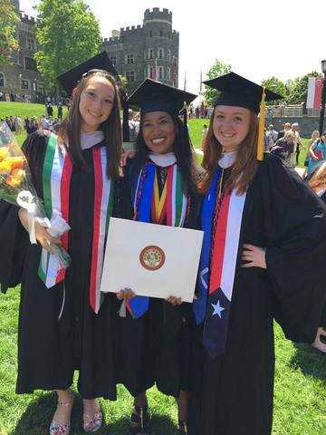 La gradiación de la universidad