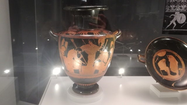 Àiax i Aquil·les jugant a un joc de taula