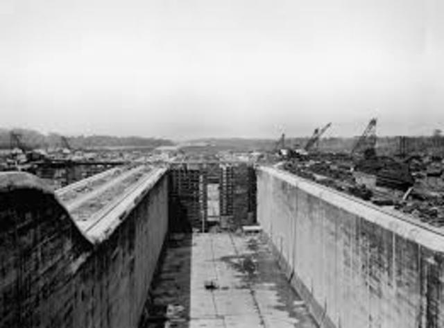 Panama Canal August 15th, 1914