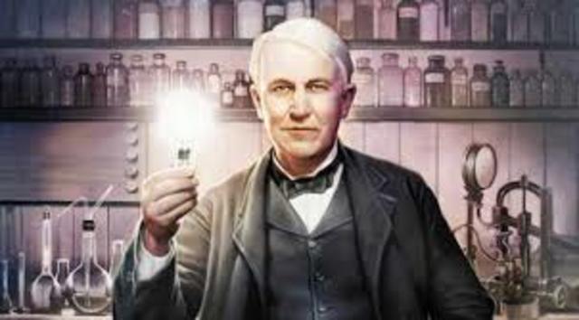 Edison invents power plant.