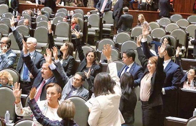 El Senado realizó el conteo de los votos de las legislaturas de los estados y emitió la declaratoria de aprobación del proyecto de decreto.