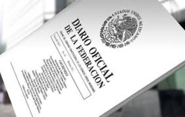 Se publicó el proyecto del decreto en el Diario Oficial de la Federación.