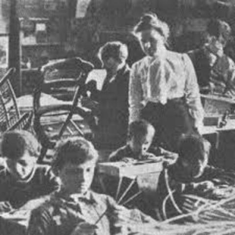 The first Special Education class