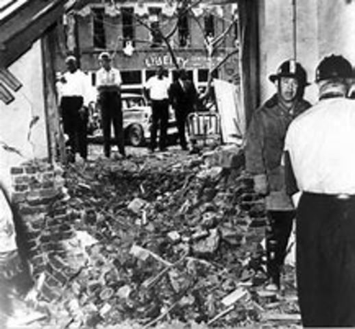 Bombing of the Birmingham church