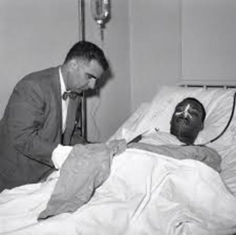 Martin Luther King Jr. Escapes Assasination