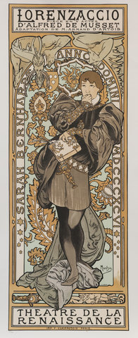 *Lorenzaccio, Alphonse Mucha (Modernisme)