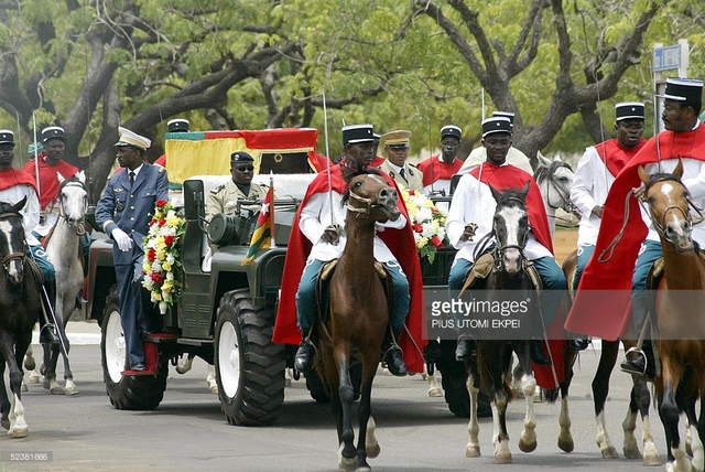 Mort del dictador Gnassingbé Eyadéma