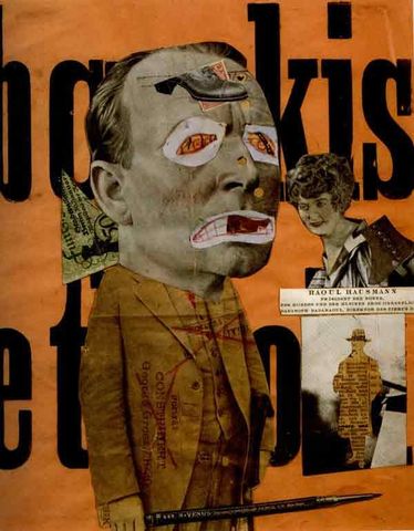 *Le critique d'art, Raoul Hausmann (Dada)