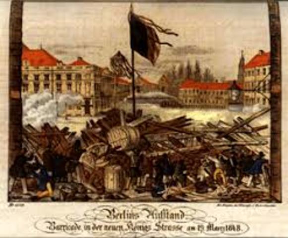 Rebellions faded, which started in 1789