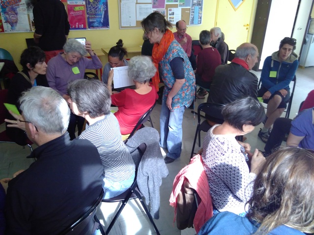 Réunion présentation Ensemble Ici