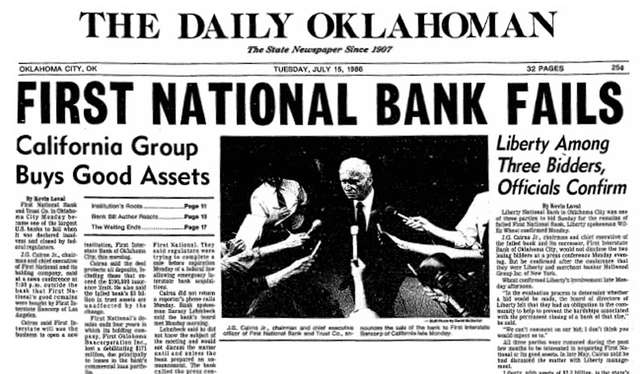 Major Bank Collapses