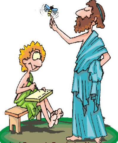 Mayéutica griega de Sócrates.