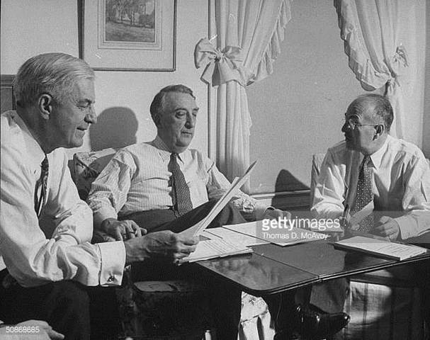 Chief Justice Vinson Meeting: No Decision