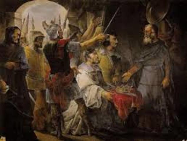 Los turcos entran en la península