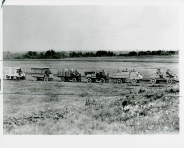 Canada's First Contingent Sails to England