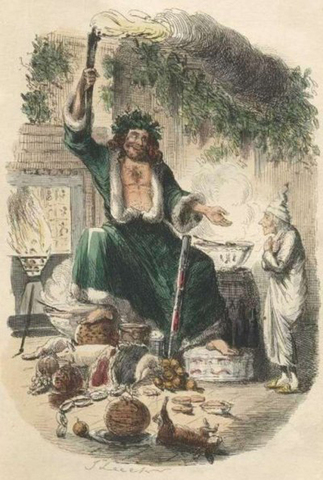 Scrooge is kind of changing