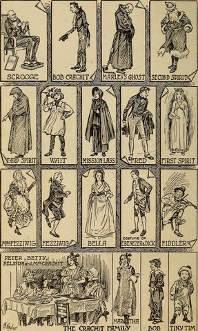 Cratchit's wife talks about him