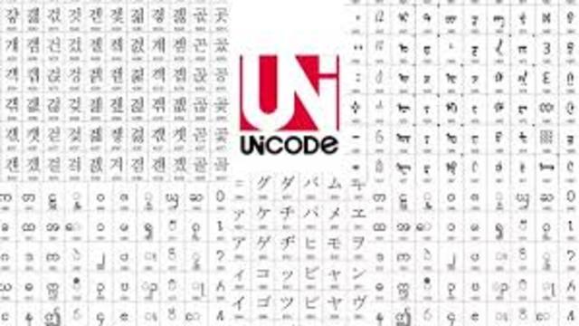 Primera versión de unicode