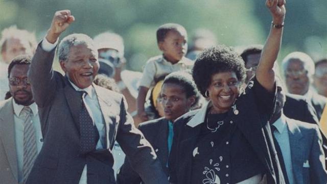 Nelson Mandela released from prison