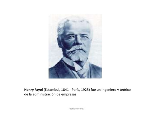 Primera escuela del proceso administrativo.