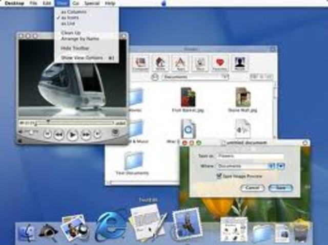MacOS X, versión 10.0