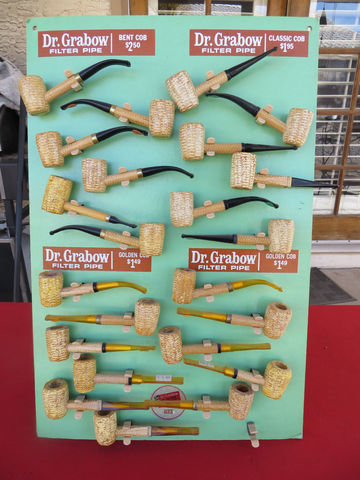 Dr. Grabow Corn Cob pipes are available