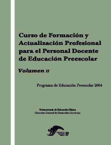 Curso nacional de actualización docente