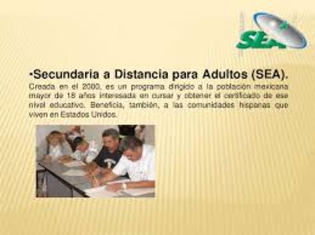 Programa Secundaria a Distancia para Adultos