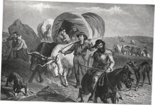 Pioneers settle to the West