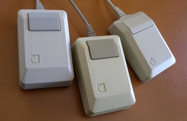 El primer mouse de Apple