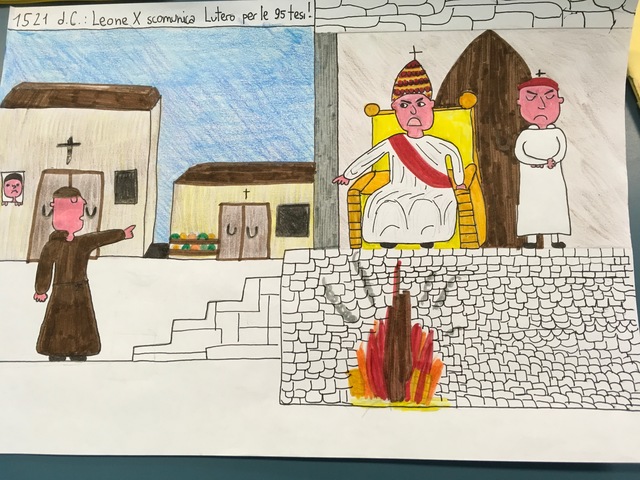 Papa Leone x scomunica Lutero