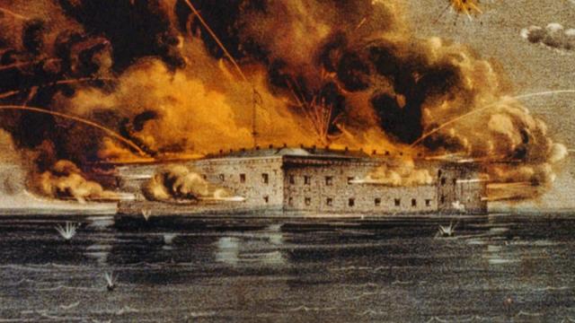 First battle fort sumter