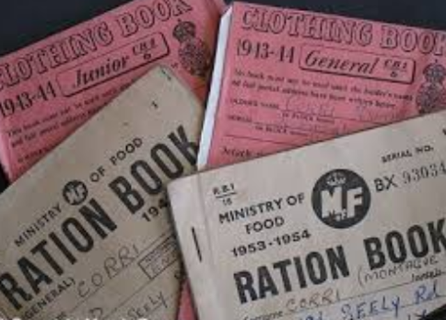 Rationing begins in Britain