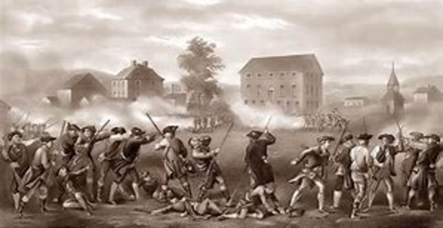 The Battle Of Lexington and Concord