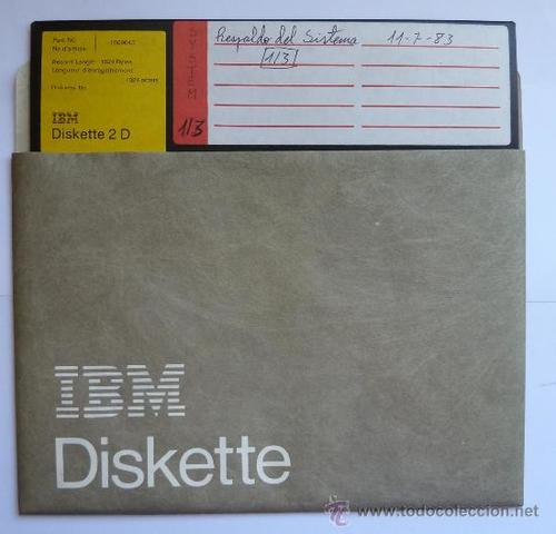 Generación 3 (IBM y los diskettes)