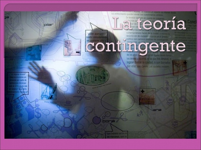Características de la Teoría Contingente