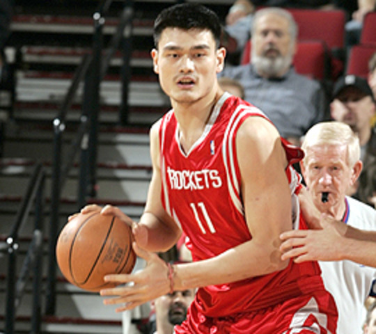 Yao Ming es la primera persona reclutada no de EE. UU.