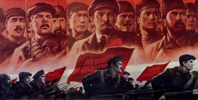 Revolucionarios Bolcheviques.