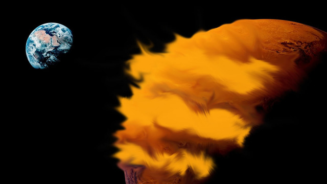 Honore Flaugergues Finds Yellow Clouds on Mars